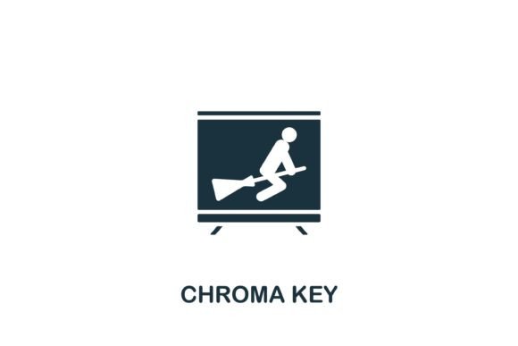 Chroma Key Icon: Graphics and Icons for Digital Sellers