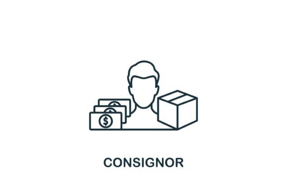 Consignor Icon Graphics and Icons