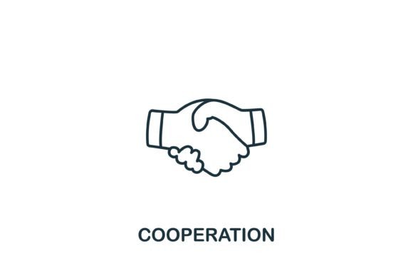 Cooperation Icon Graphics and Icons