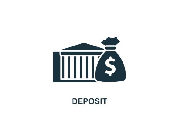 Deposit Icon: Graphics and Icons for Designers