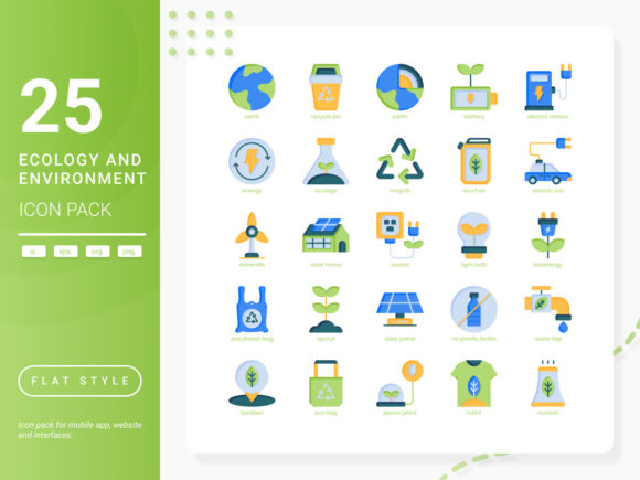 Ecology and Environment Graphics for Real Publishing