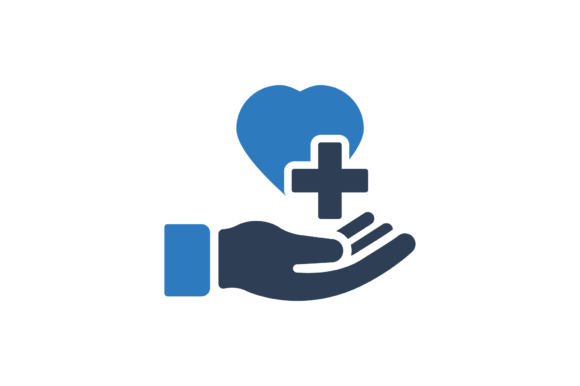Heart Care Icon: Graphics and Icons for Creative Design