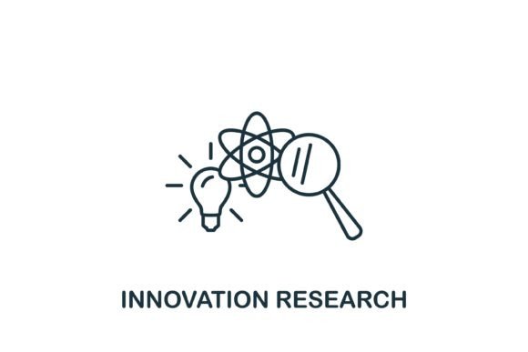 Innovation Research Icon Graphics