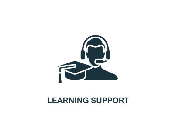 Learning Support Icon: Graphics and Icons for Real Projects