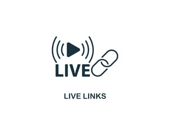 Live Links Icon Graphics and Icons