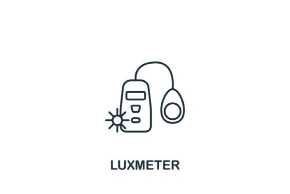 Luxmeter Icon: Graphics & Icons for Modern Design