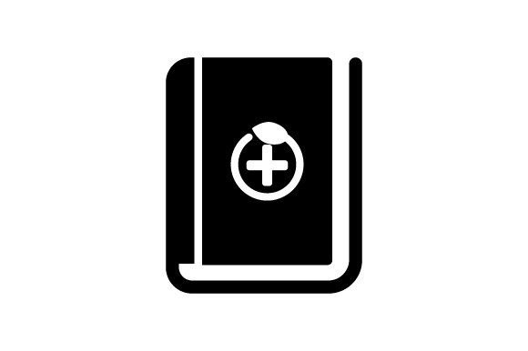 Medical Book Icon: Graphics and Icons for Branding