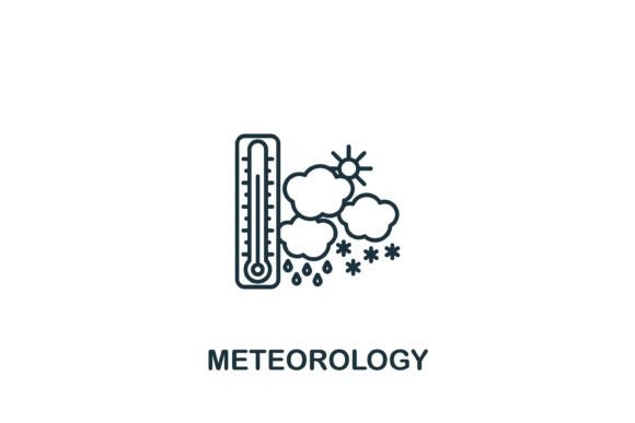 Meteorology Icon: Graphics and Icons for Creative Design