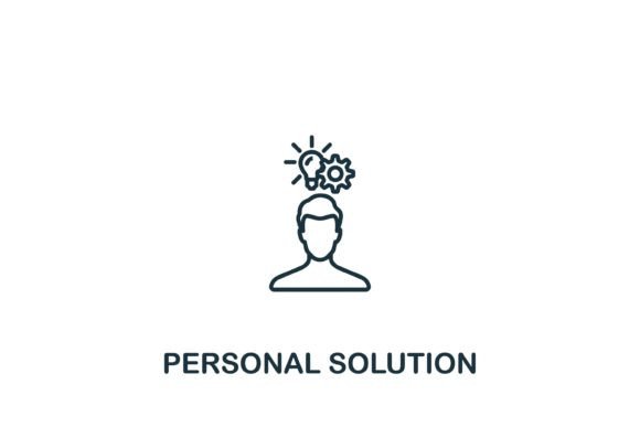 Personal Solution Icon: Graphics and Icons for Small Business