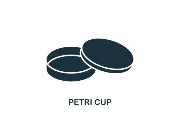 Petri Cup Icon: Graphics and Icons for Creative Design