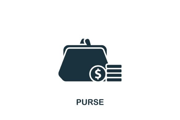 Purse Icon: Graphics and Icons for Real Projects