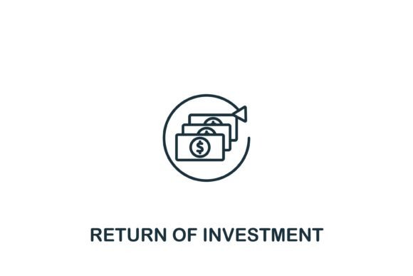 Return of Investment Icon Graphics and Icons