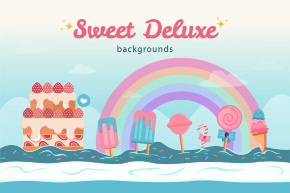 Sweet Deluxe Background a: Graphics and Backgrounds