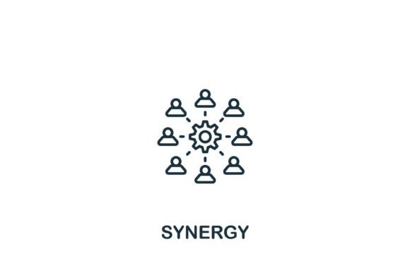 Synergy Icon: Graphics and Icons for Digital Sellers
