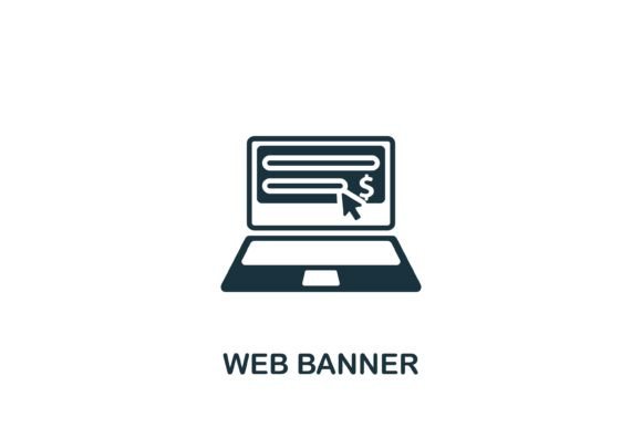 Web Banner Icon: Graphics and Icons for Modern Design