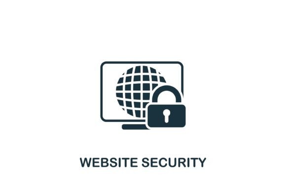 Website Security Icon: Graphics and Icons for Local Business